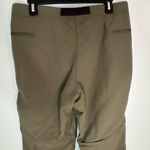The North Face Green Convertible Hiking Outdoor Walking Pants Size 32 - Picture 11 of 16